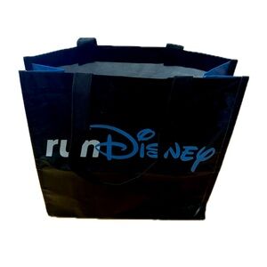 💕 Run Disney Marathon Souvenir Shopping Tote Bag in blue/black